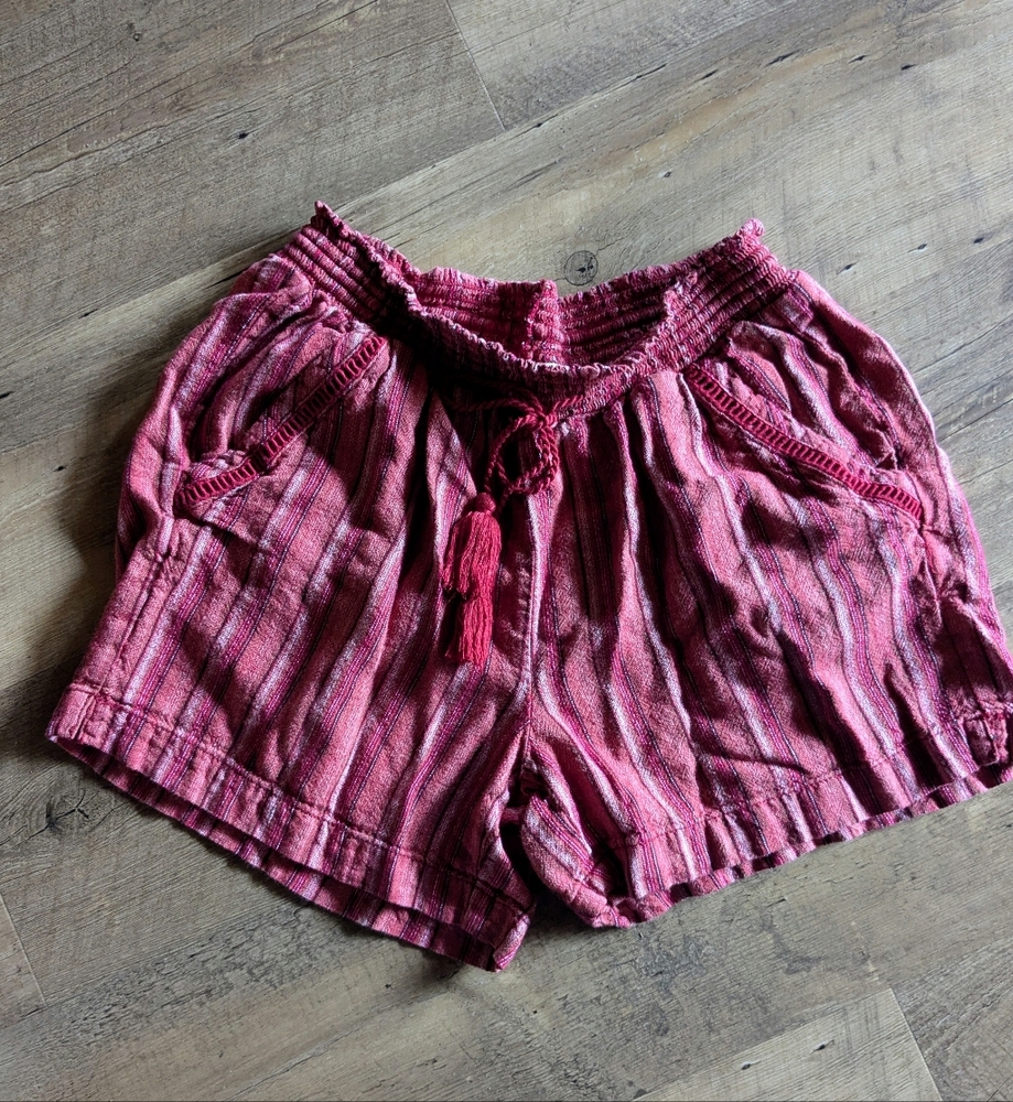 Briggs New York Red Cargo Shorts Relaxed Fit